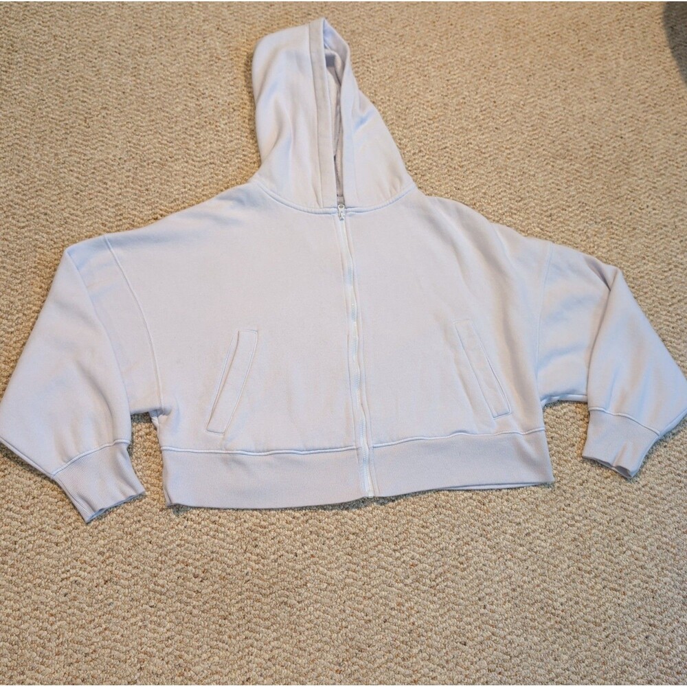 Wild Fable Full Zip Hoodie Sweatshirt Womens Large Blue Lounge Athleisure